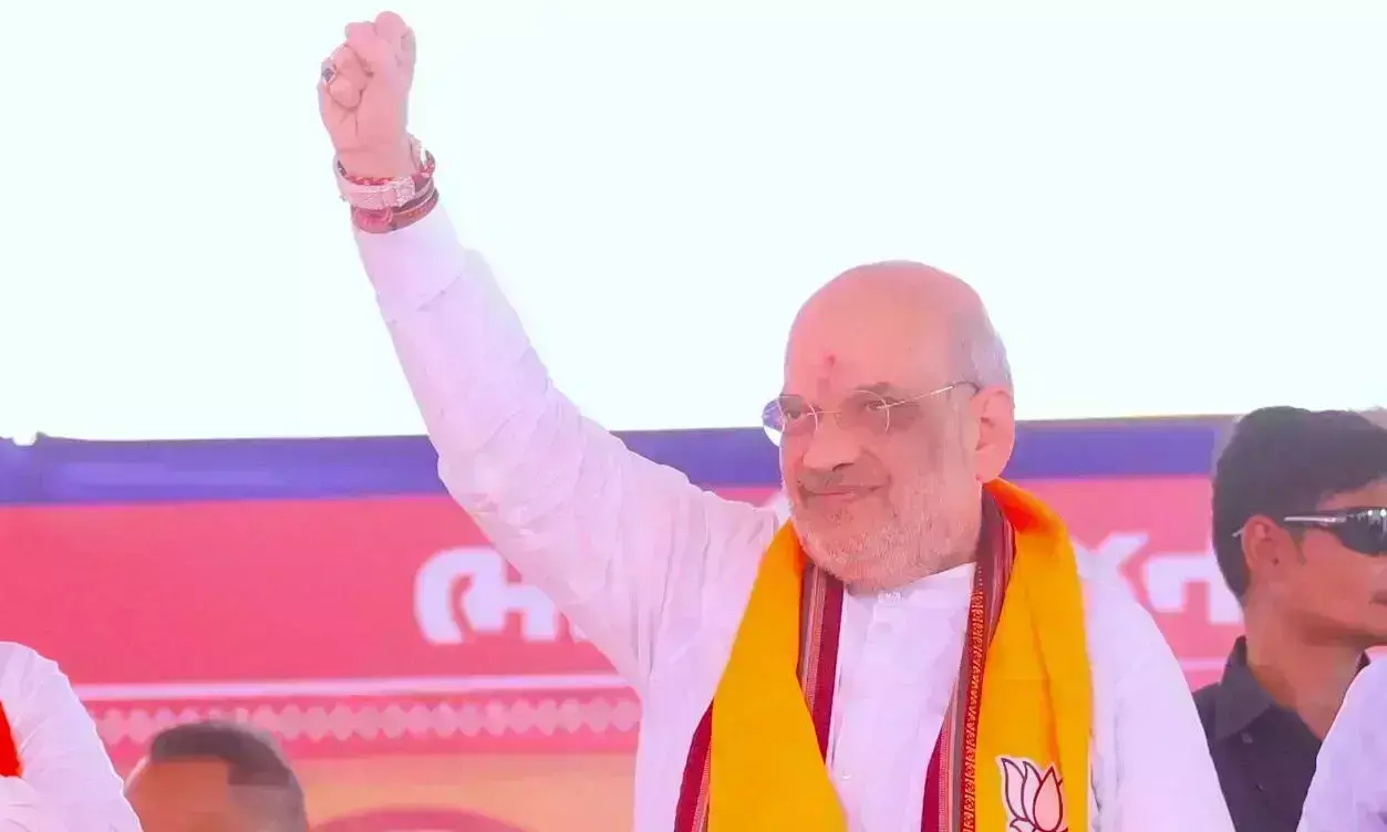 Traffic restrictions imposed at Parade Grounds amid Amit Shahs election campaign Traffic restrictions imposed at Parade Grounds amid Amit Shahs election campaign