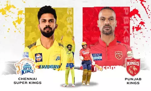 Punjab Kings restrict Chennai Super Kings to modest 167 for 9