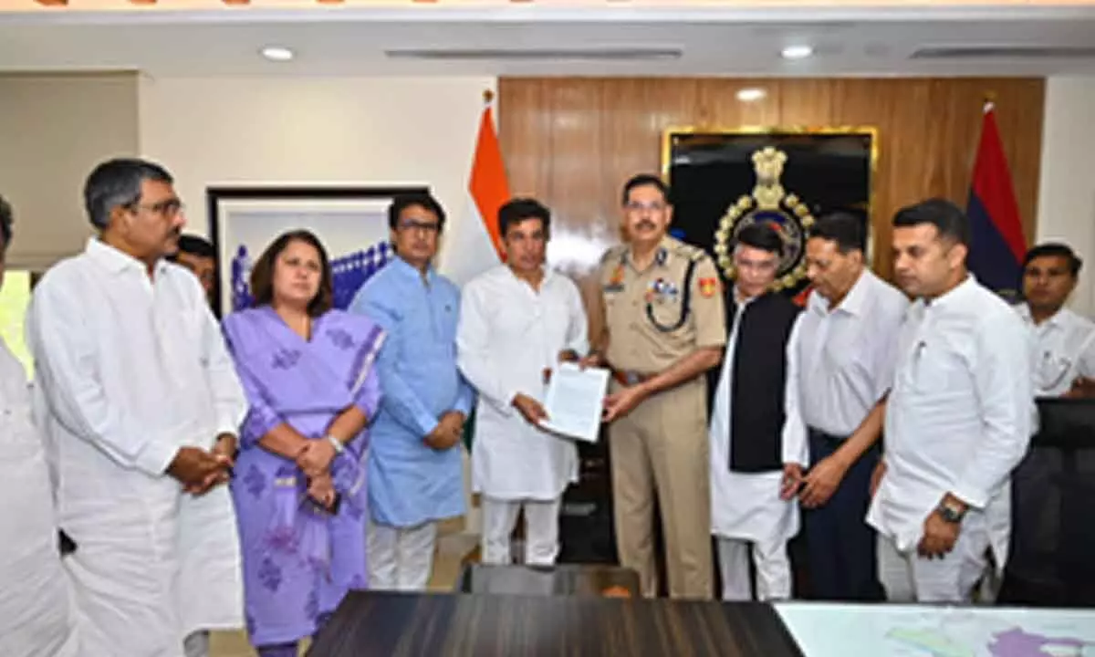 Edited & fake videos on social media: Congress delegation meets Delhi Police Commissioner