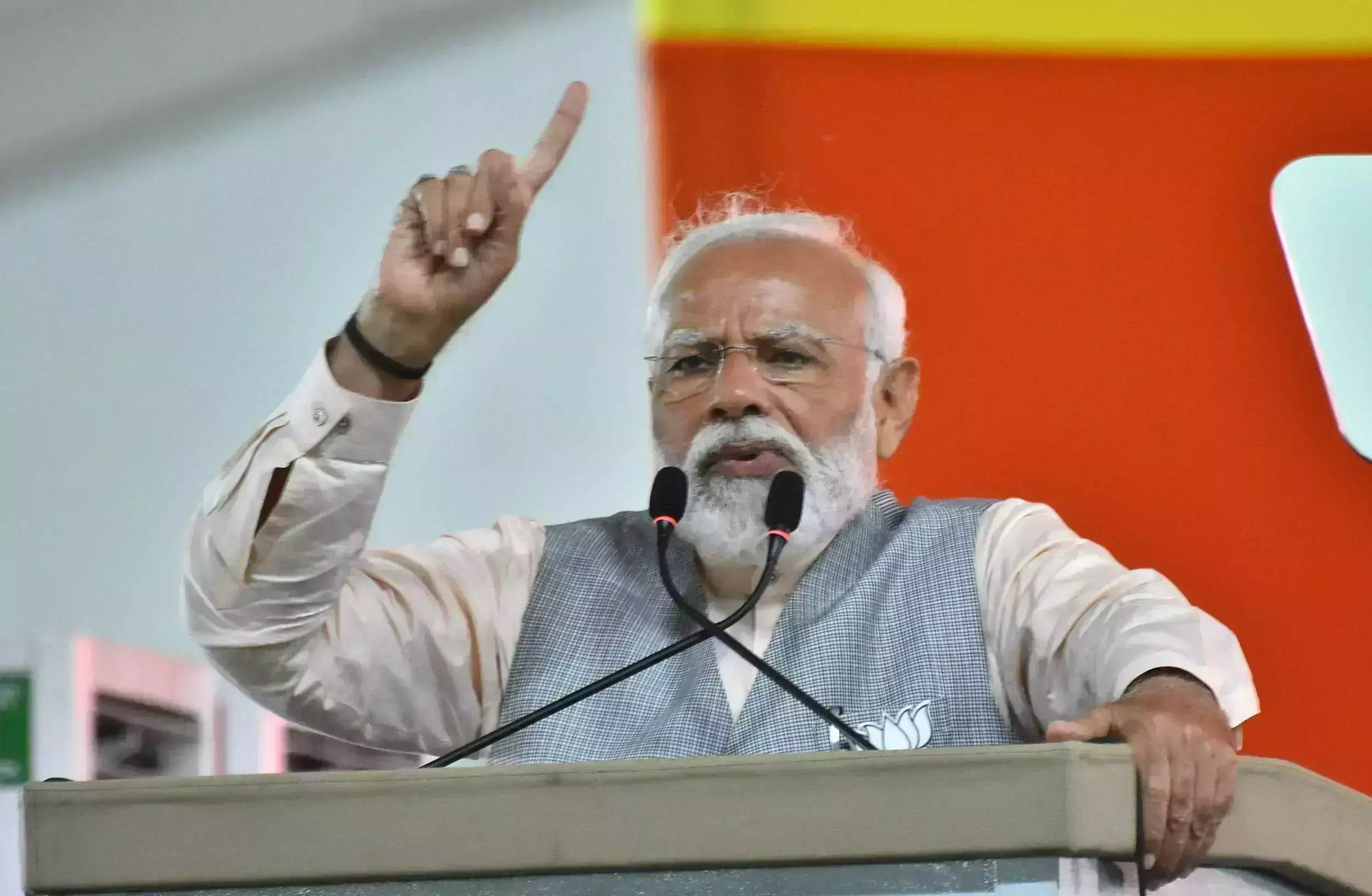 PM Modi assures development of AP in double engine govt, asks people to support