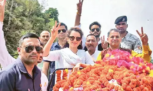 Visiting temples, obliging selfie requests, jabbing rivals