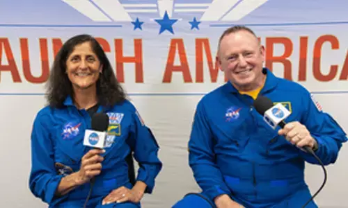 Indian-origin Sunita Williams, Butch Wilmore to fly to space on Boeings Starliner on Tuesday