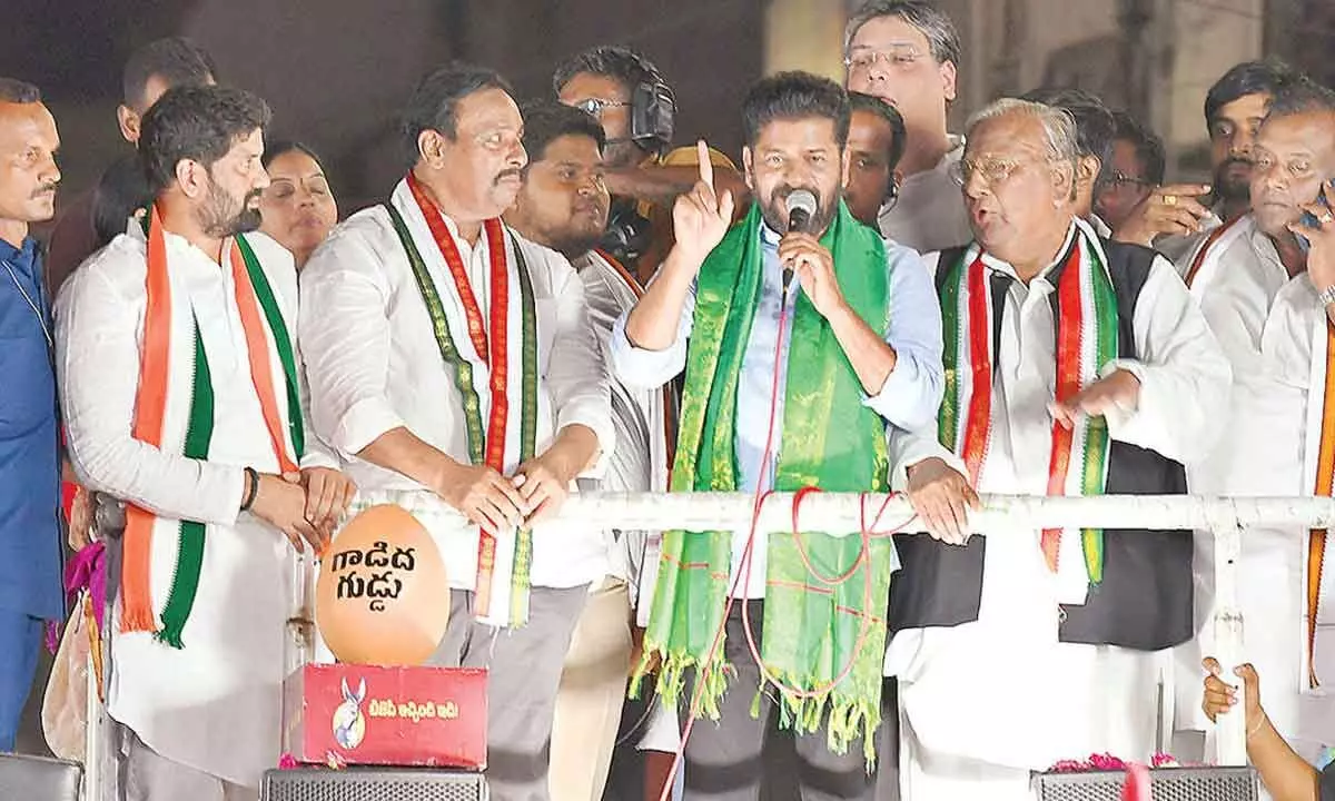 KCR, Eatala two sides of same coin: Revanth