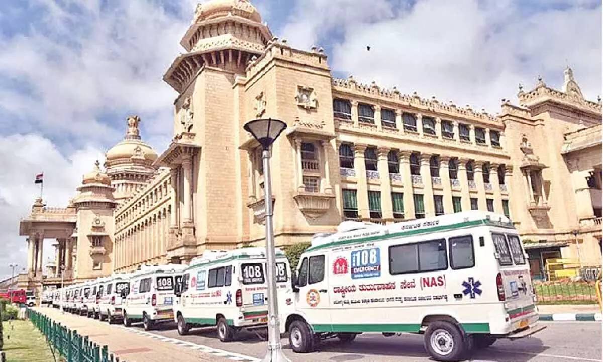 108 Ambulance Services staff go on statewide protest