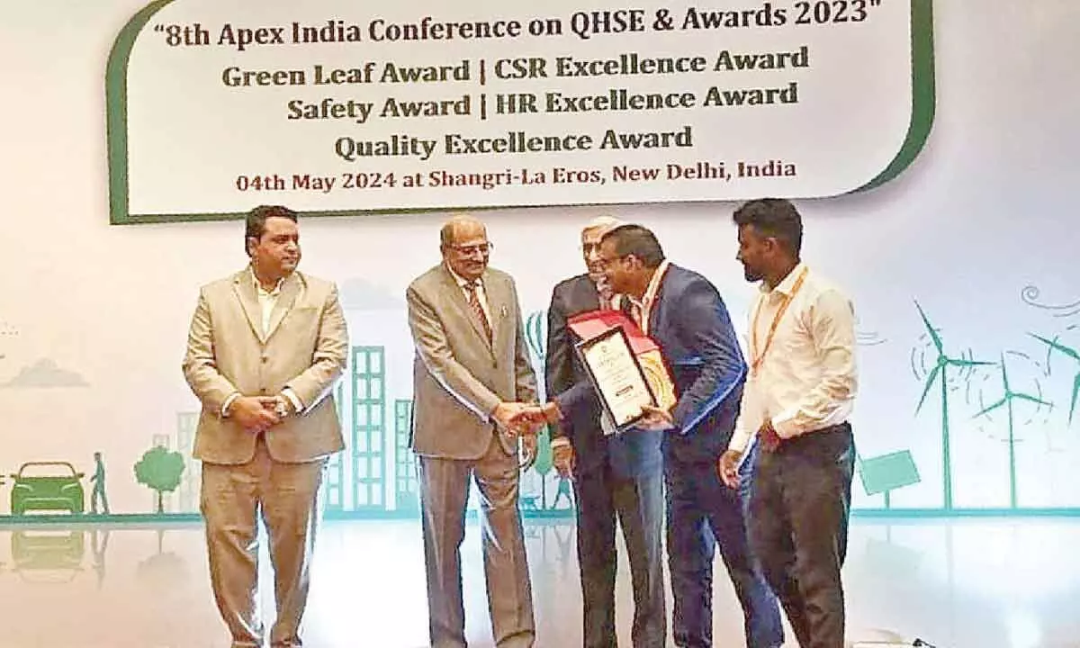 Mangaluru Int’l Airport bags Apex India OHS Platinum Award
