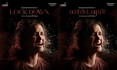 Lock Down: Anupama Parameswarans Cryptic First Look Poster Hints at a Powerful Story