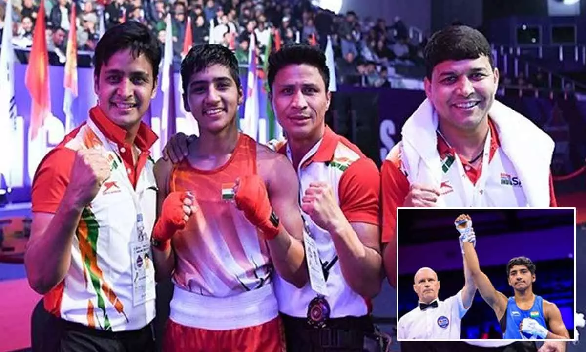 Asian U-22 & Youth Boxing C�??Ships: Preeti shines as seven U-22 boxers win gold