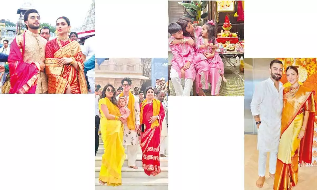 From Deepika-Ranveer to Priyanka, celebs who�??ve amped up temple visit style