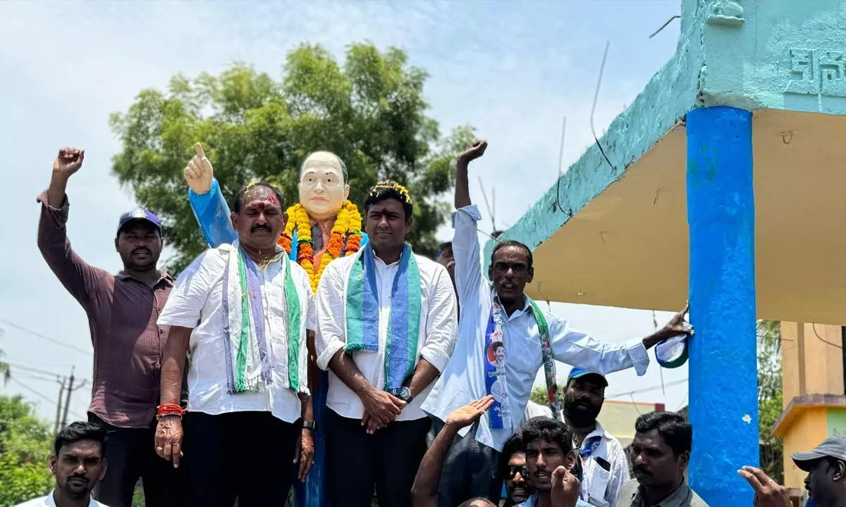 YSRCP Candidates Conduct Election Campaign in Unguthuru Mandal, Eluru