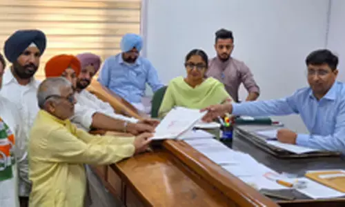 Punjab: Congress candidates Khaira, Gandhi file nominations