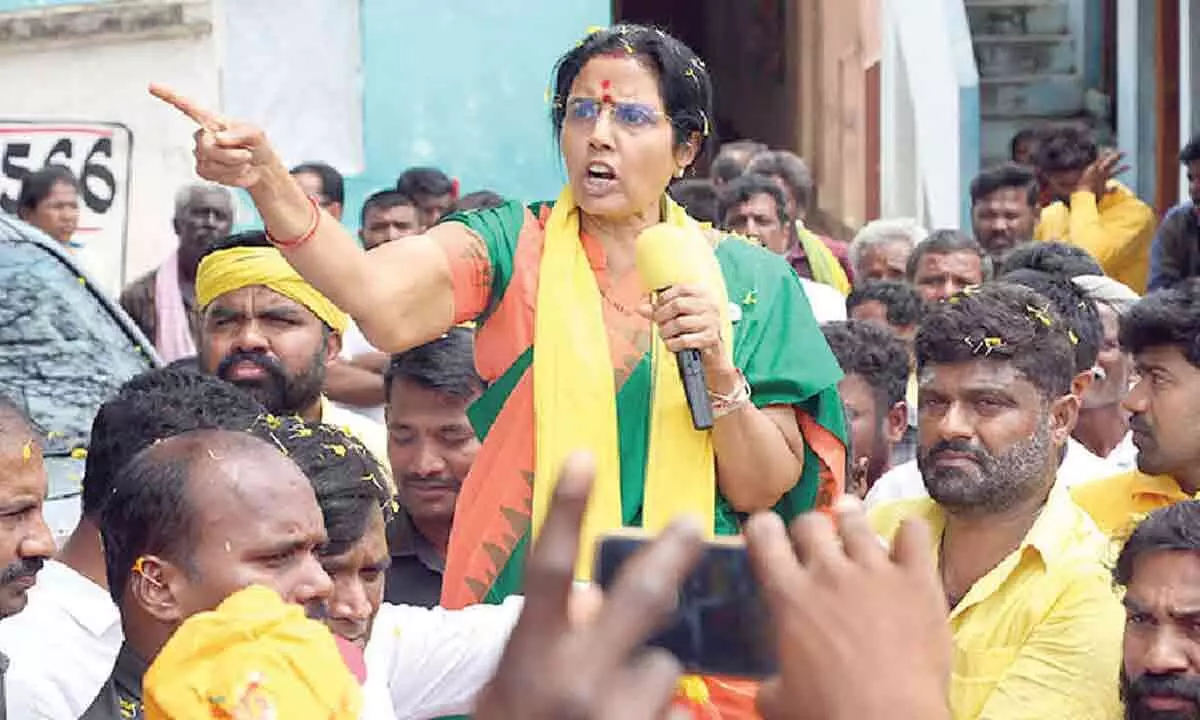 Tirupati: Vote wisely to secure future of AP, Bhuvaneswari tells people