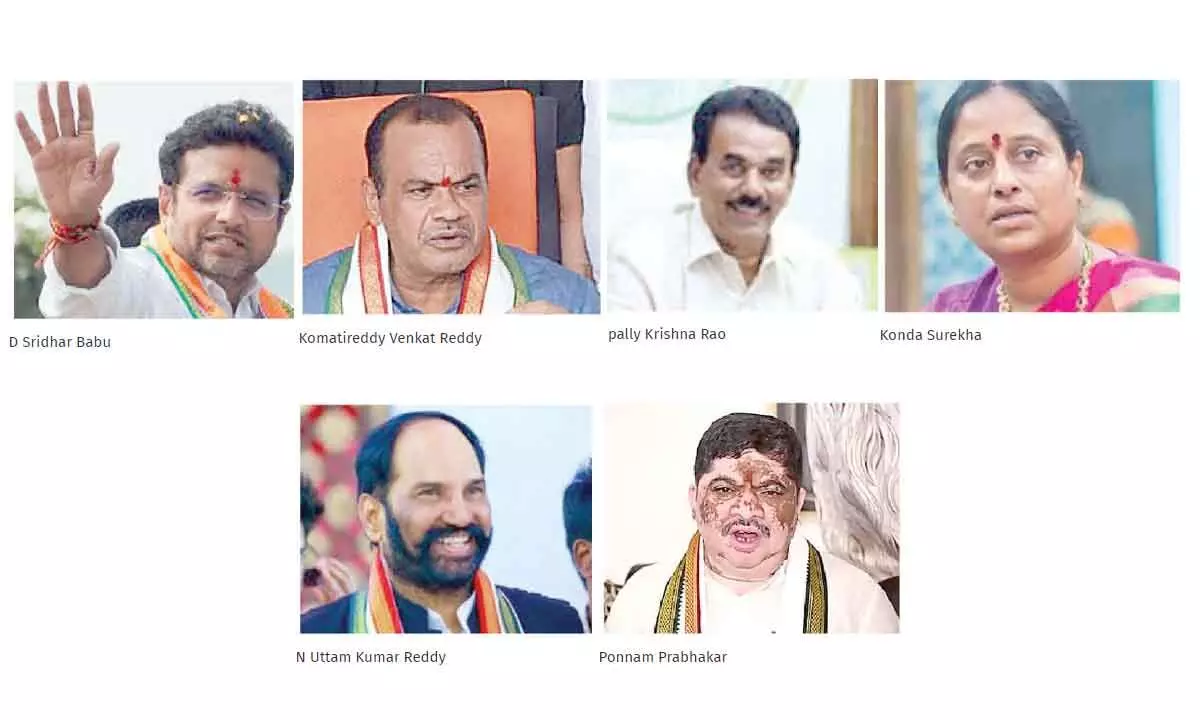 Mantris strain every nerve for big victory of Congress candidates