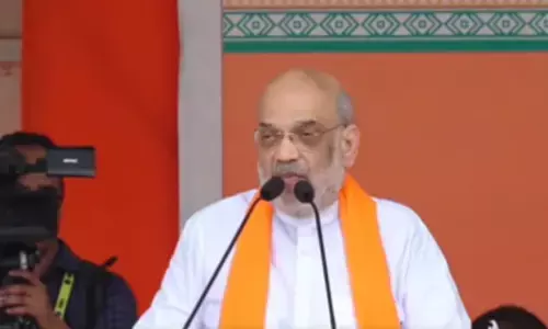 Amit Shah Criticizes Congress in Bhuvanagiri meeting