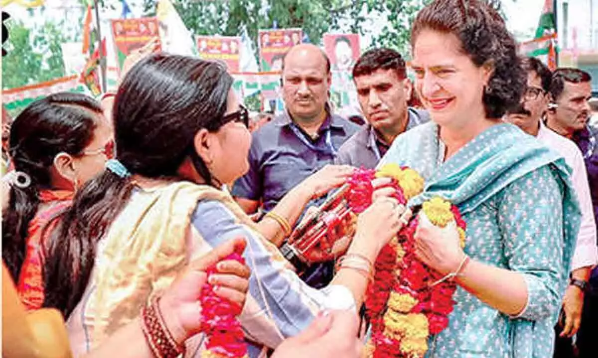 PM’s ‘Babri lock’ remarks absolute lie says Priyanka Gandhi Vadra