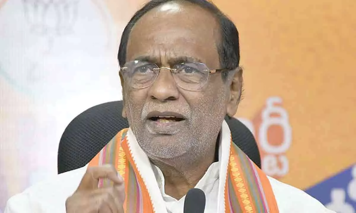 Hyderabad: Sam Pitroda’s comments reveal Congress’ ideology says Dr Laxman