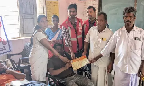 A successful blood donation camp