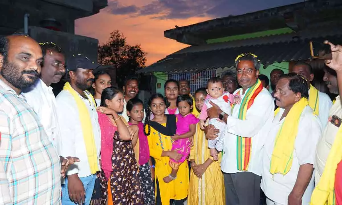 NDA Alliance Candidate Vasantha Krishna Prasad Receives Warm Welcome in Mylavaram Town