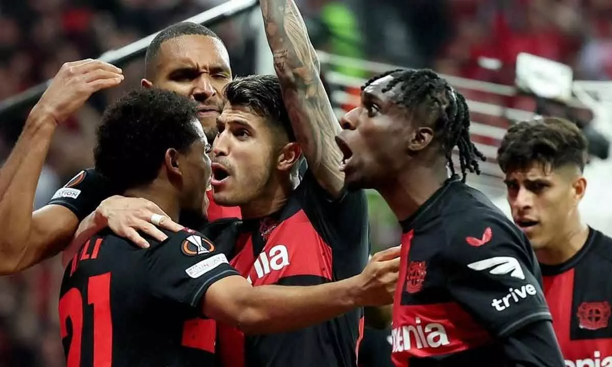 Europe League: Leverkusen hold Roma in 4-goal thriller to book final