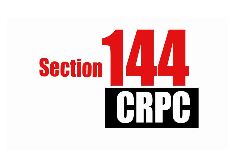 Police impose Sec 144, made security arrangements