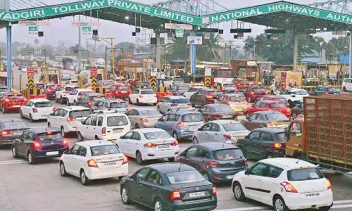 Chaos at toll plazas as AP voters head home