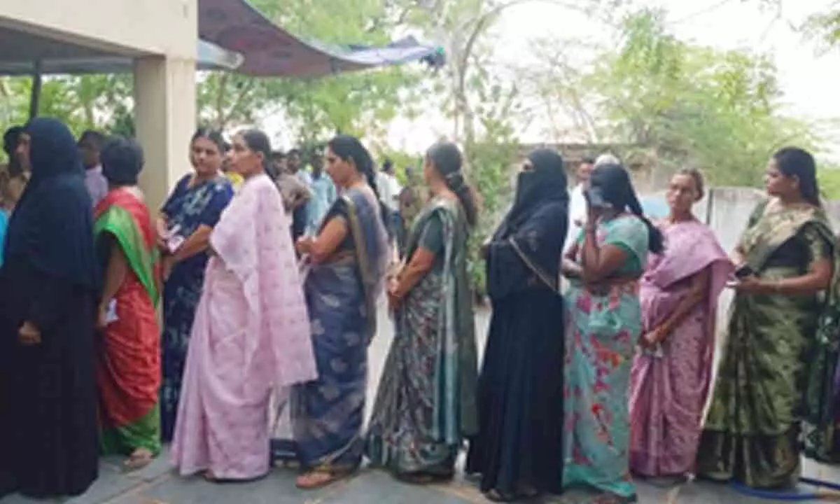 40.26 pc polling in Andhra Pradesh in six hours