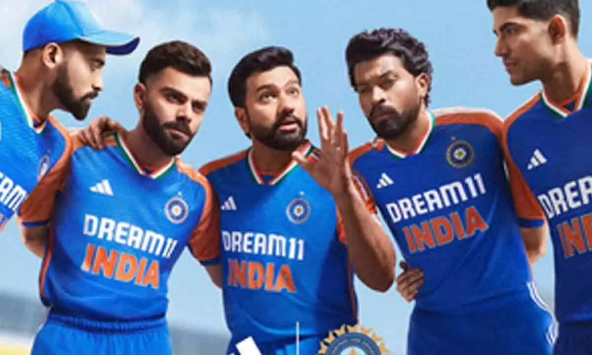 T20 World Cup: BCCI Secretary Jay Shah, skipper Rohit Sharma unveil Indian teams jersey