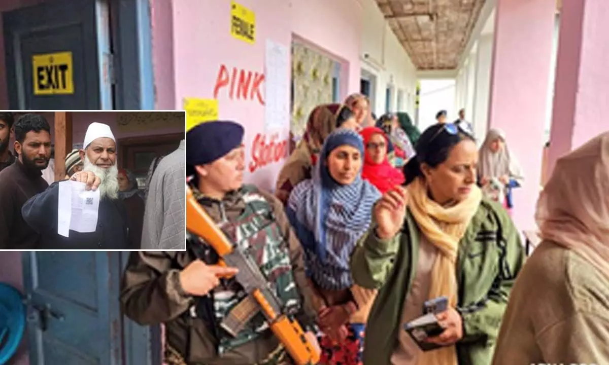 Polling peaceful in Srinagar Lok Sabha constituency, provisional figures indicate highest turnout since 1996