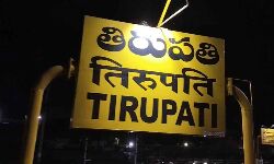 Scorching heat affecting the polling in Tirupati city which is expected to increase again in a few hours.