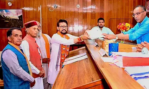 Kejriwal biggest liar, deceived people of Delhi, Pb: Thakur