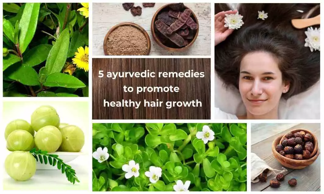 How to promote healthy hair growth using 5 ayurvedic remedies?