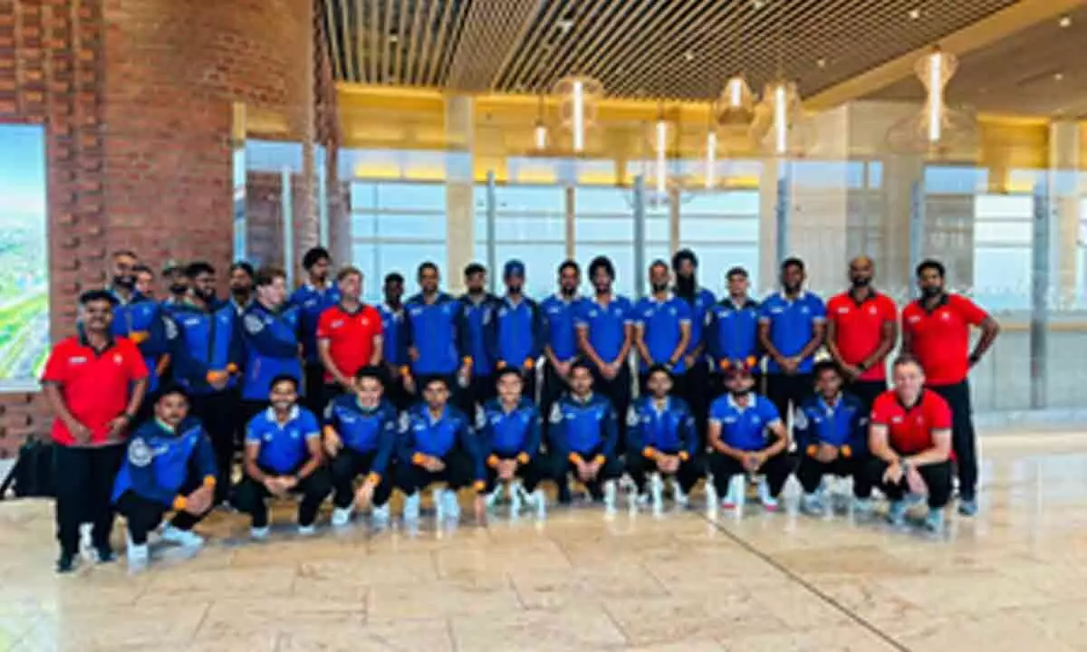 Indian mens hockey team leaves for FIH Hockey Pro League 2023/24 matches in Europe