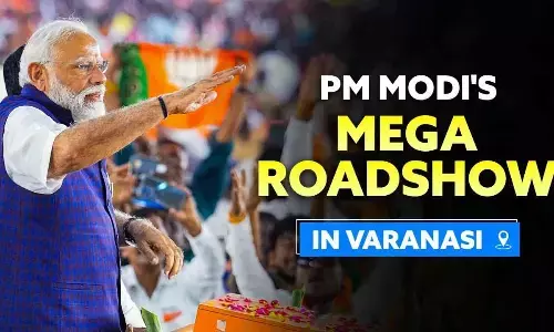 PMs mega roadshow in Varanasi