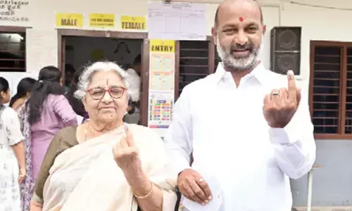 Polls passed off peacefully in Karimnagar