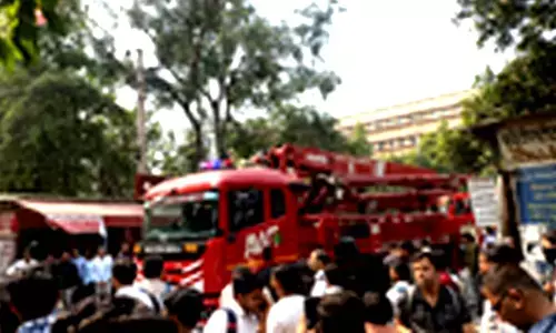 Fire breaks out at income tax office in Delhi