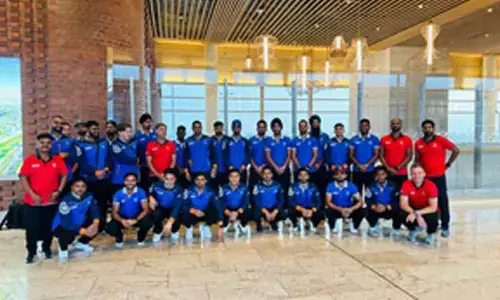 Indian mens hockey team leaves for FIH Hockey Pro League 2023/24 matches in Europe