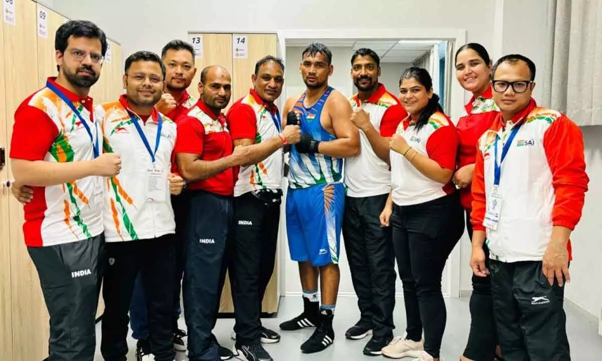 Elorda Cup 2024: India boxer Gaurav enters semis; Thapa crashes out