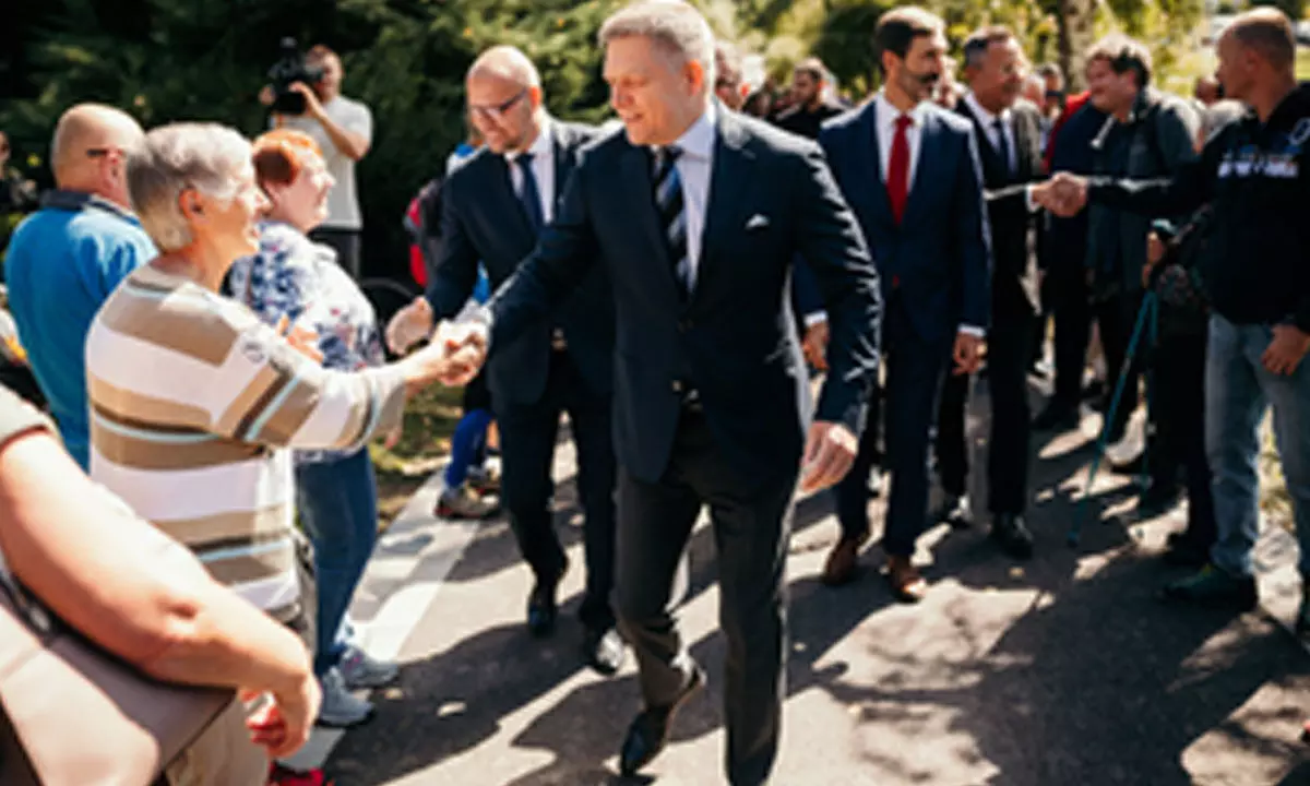 Slovak PM Fico shot during public interaction, condition unclear