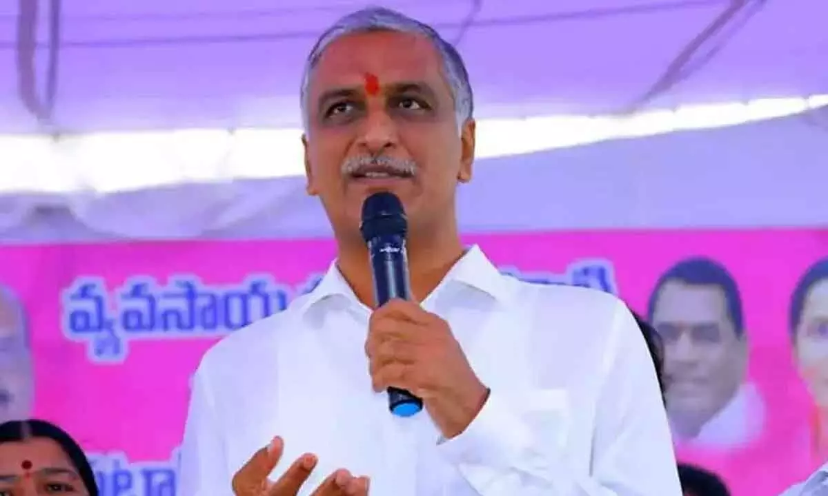Harish Rao condemns CM’s blame game over power cuts