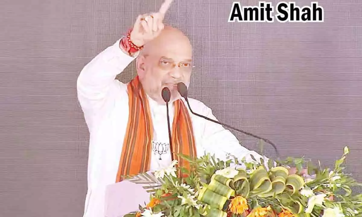 Bhubaneswar: Odisha govt run by officer from outside says Amit Shah