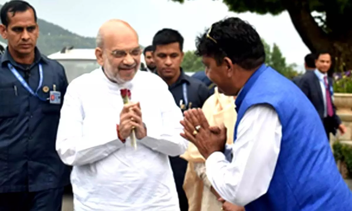 Home Minister Amit Shah arrives in Srinagar on two-day visit to Valley