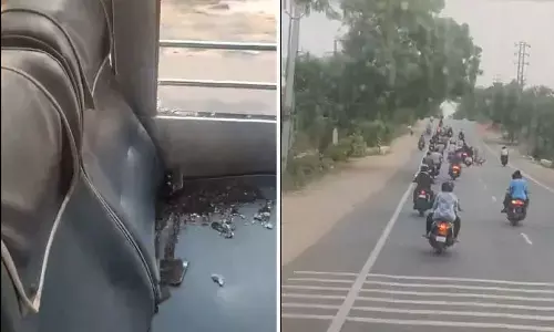 TSRTC Bus Attacked by Miscreants in Hyderabad Suburbs, RTC Lodges Complaint