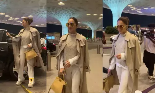 Kiara Advani heads to Cannes Film Festival, slays in chick look at Mumbai Airport