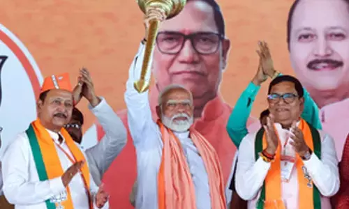 PM Modi targets TMC in UPs Bhadohi