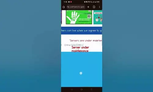 Sarathi Portal under maintenance