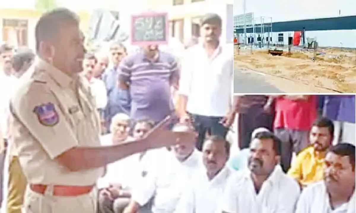 Protest against Amar Raja Battery company intensifies