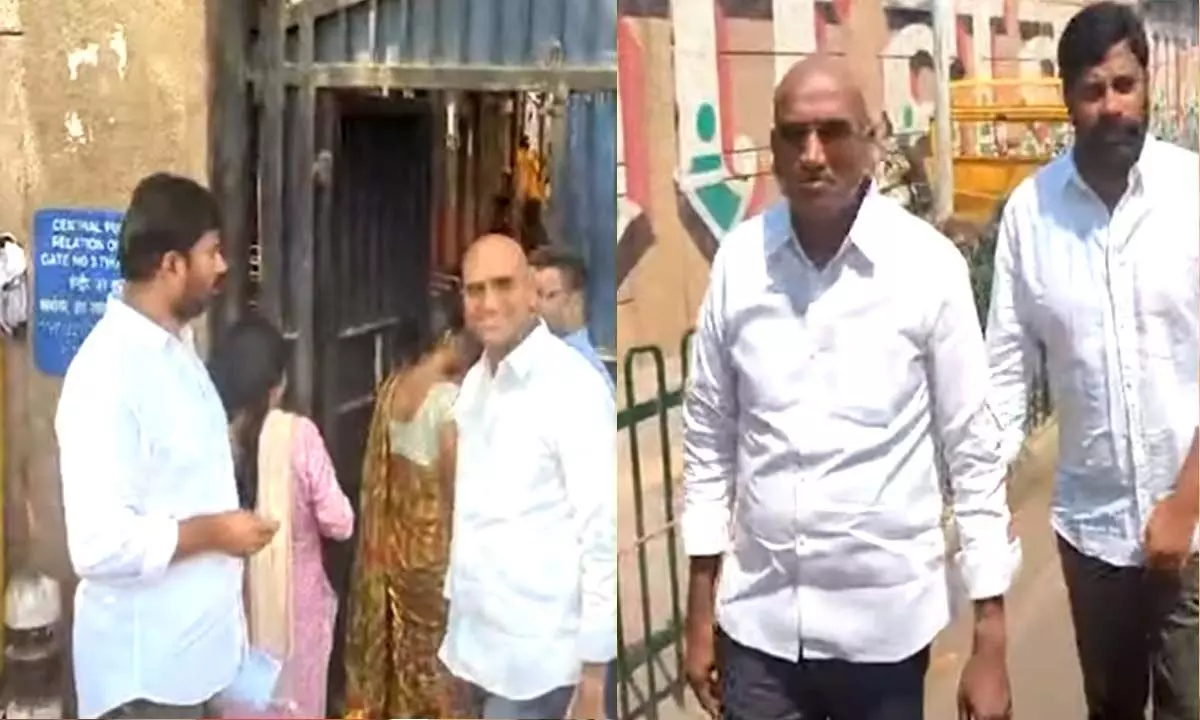BRS Leaders Visit Tihar Jail to Meet Kavitha Following Bail Petition Postponement