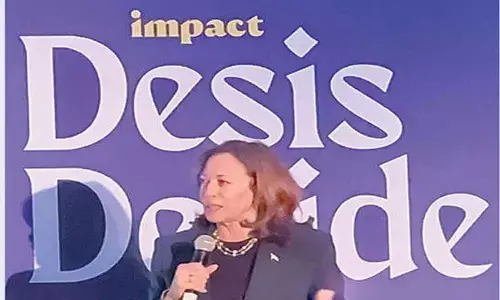 Elected Indian Americans not reflective of populace: Kamala Harris