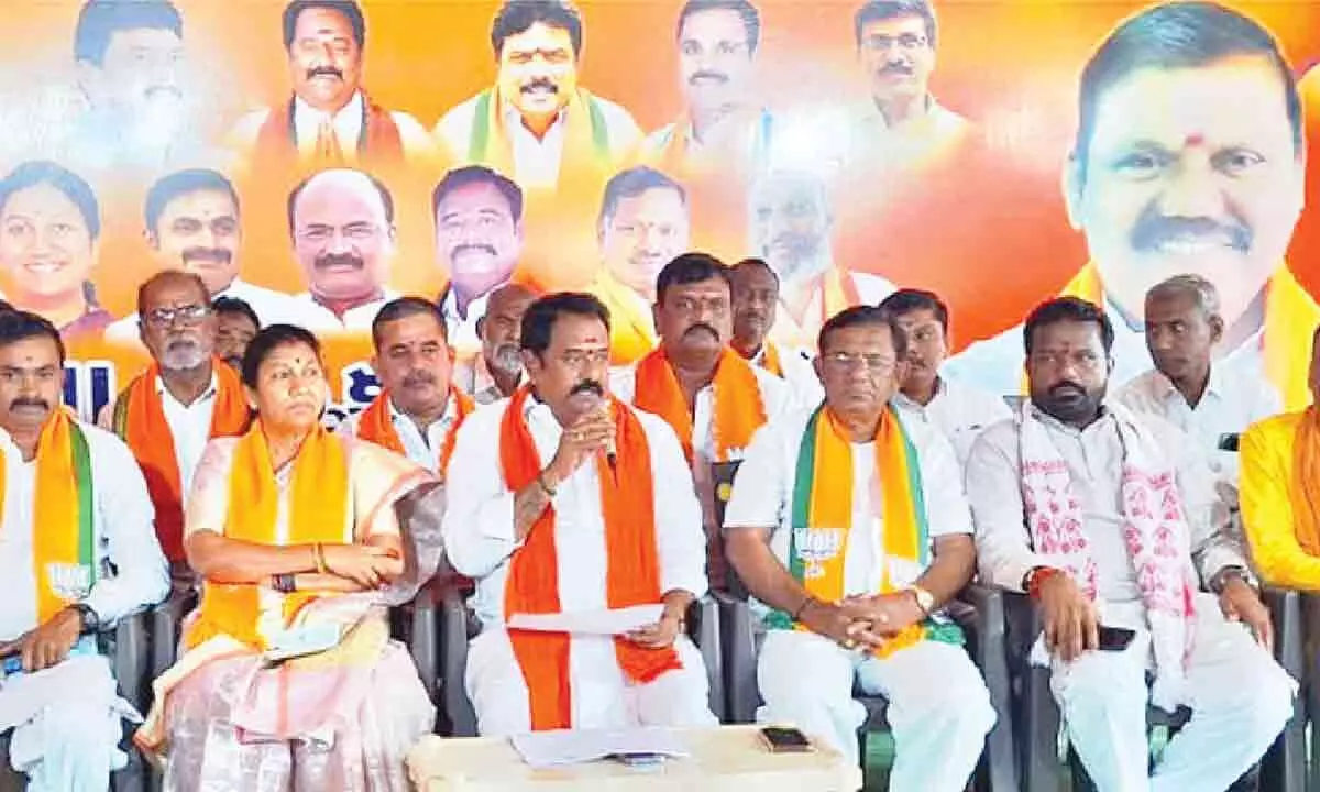 BJP set to clinch power in State, claims Ramana Reddy