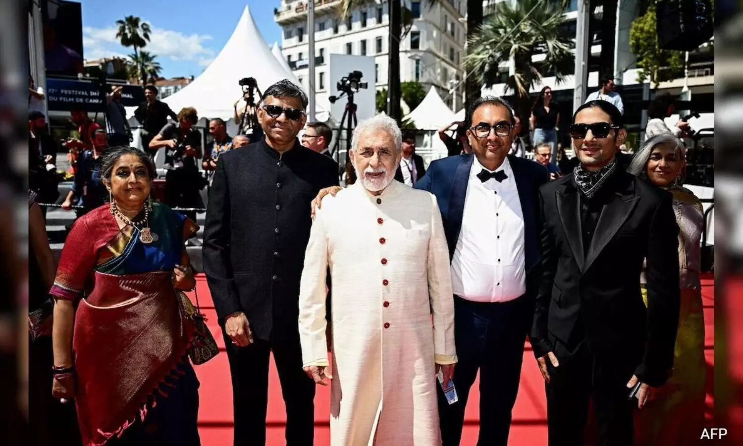 Naseeruddin Shah, Ratna Pathak Shah and Prateik Babbar shine at Cannes for ‘Manthan’ screening