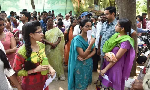 Vijayawada: EAPCET peaceful on second day